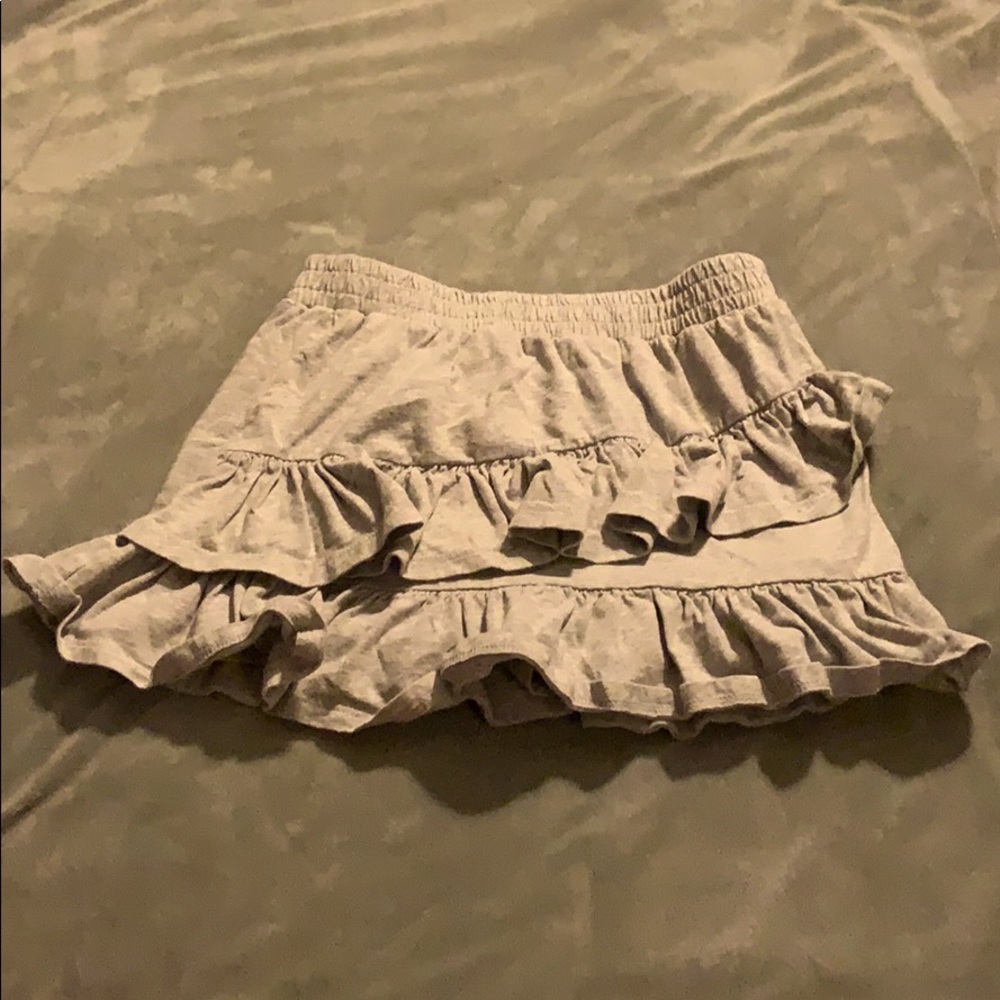 Girls gray skort